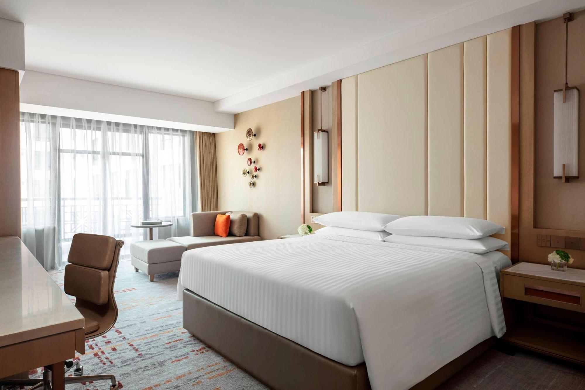 Shanghai Marriott Hotel Hongqiao Bagian luar foto