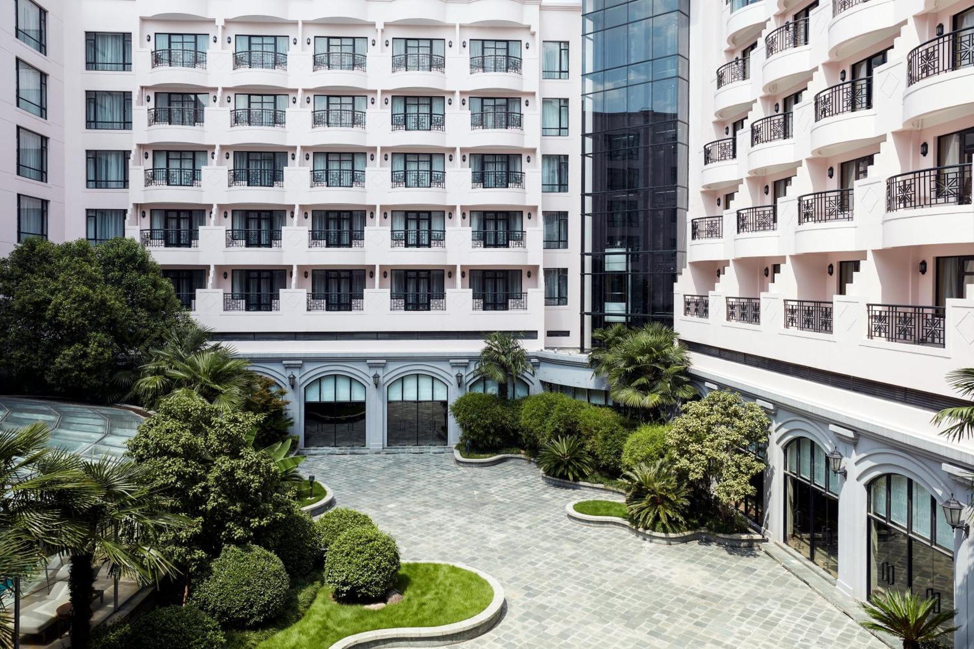 Shanghai Marriott Hotel Hongqiao Bagian luar foto